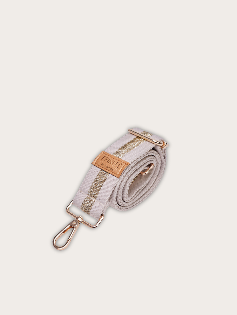 Strap - Golden & Beige