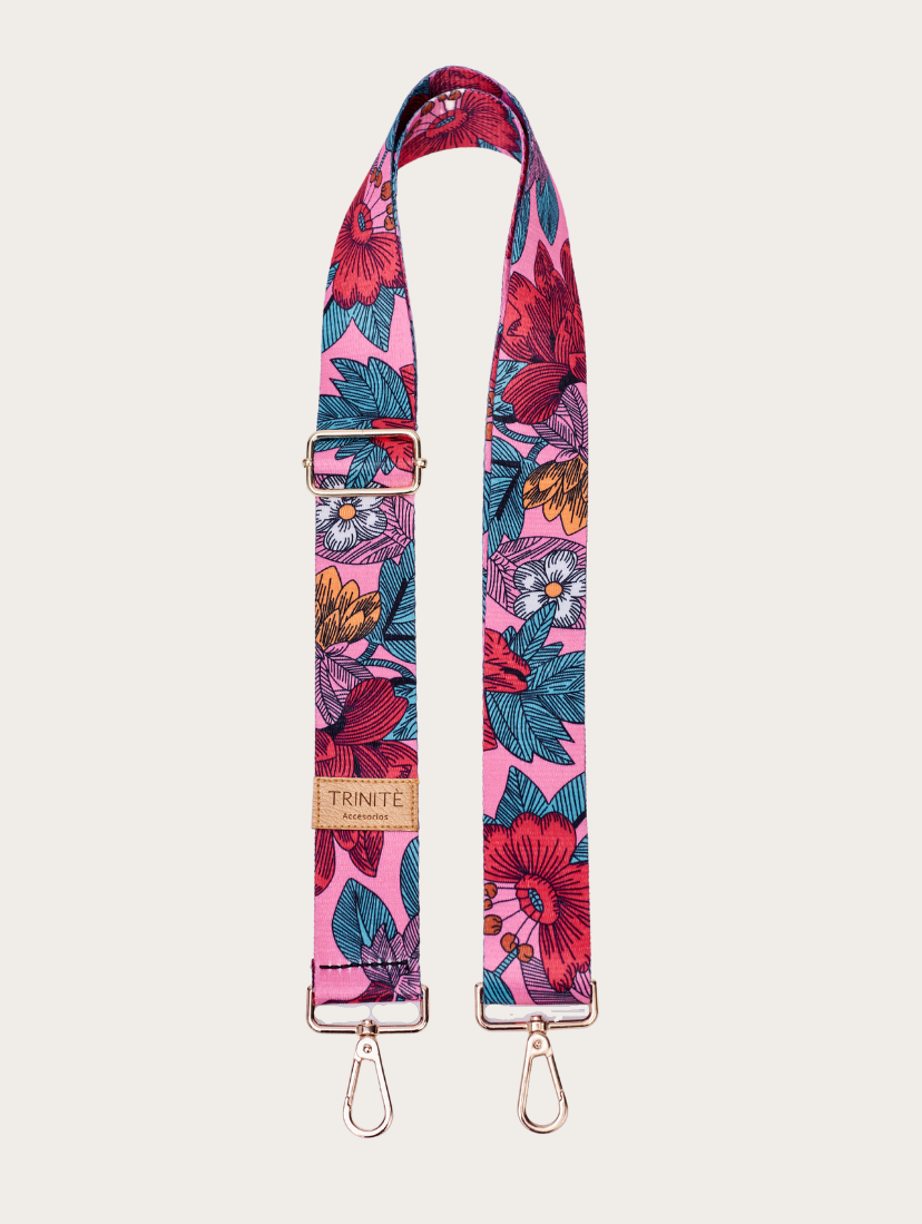 Strap - Flowers Pink