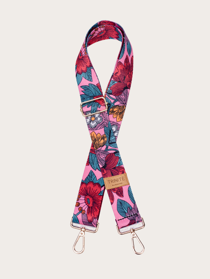 Strap - Flowers Pink