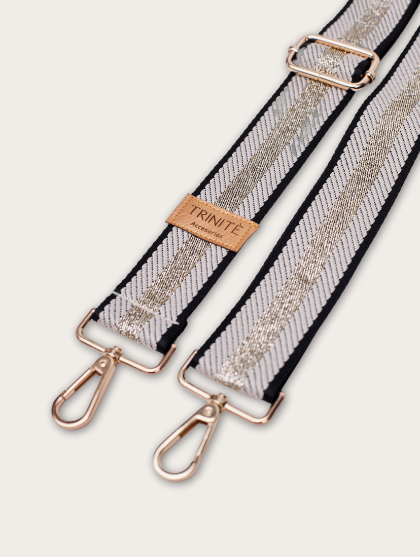 Strap - Golden & Black