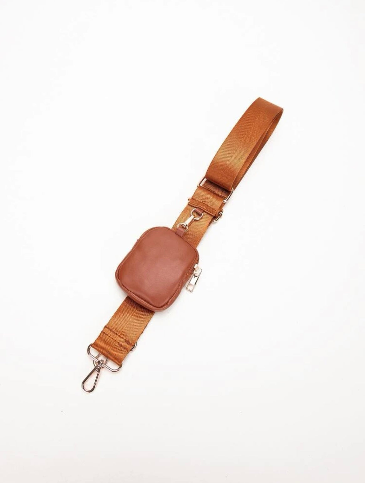 Monedero Strap - Café