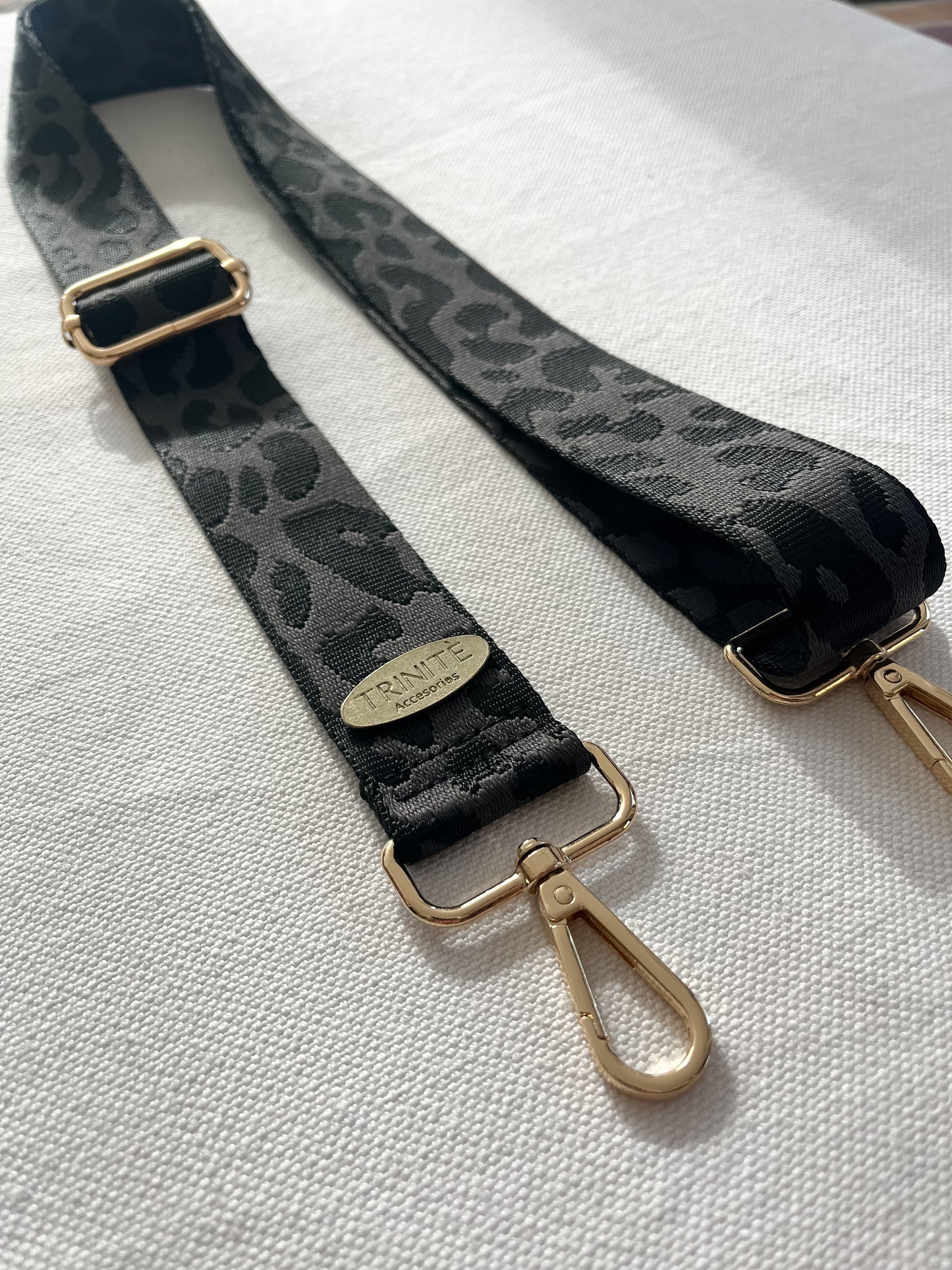 Strap - Leopard Black & Grey